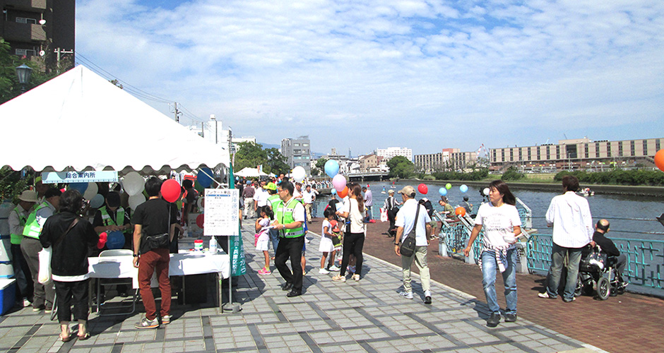 ９月１２日（土）に兵庫運河祭が開催されました。
