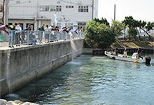 兵庫運河をもっと綺麗に！！