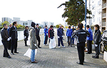 ㈱神戸マツダ（当会会員）が毎月１回清掃活動